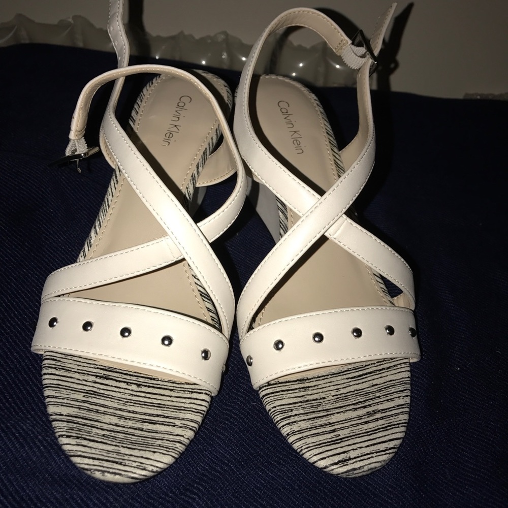 Brand New Calvin Klein Wedge Sandals